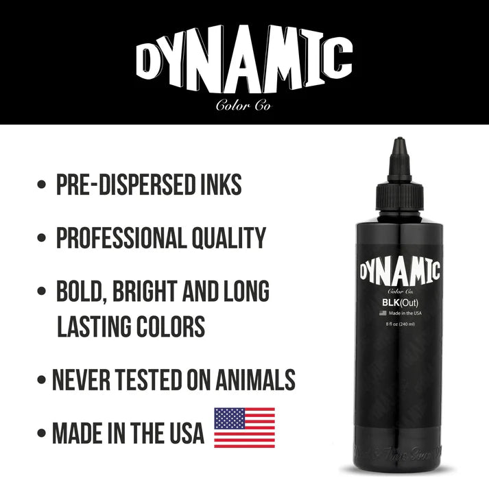 Dynamic Blackout Tattoo Ink – BLKout 8oz