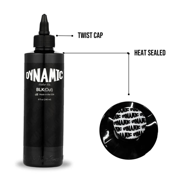 Dynamic Blackout Tattoo Ink – BLKout 8oz