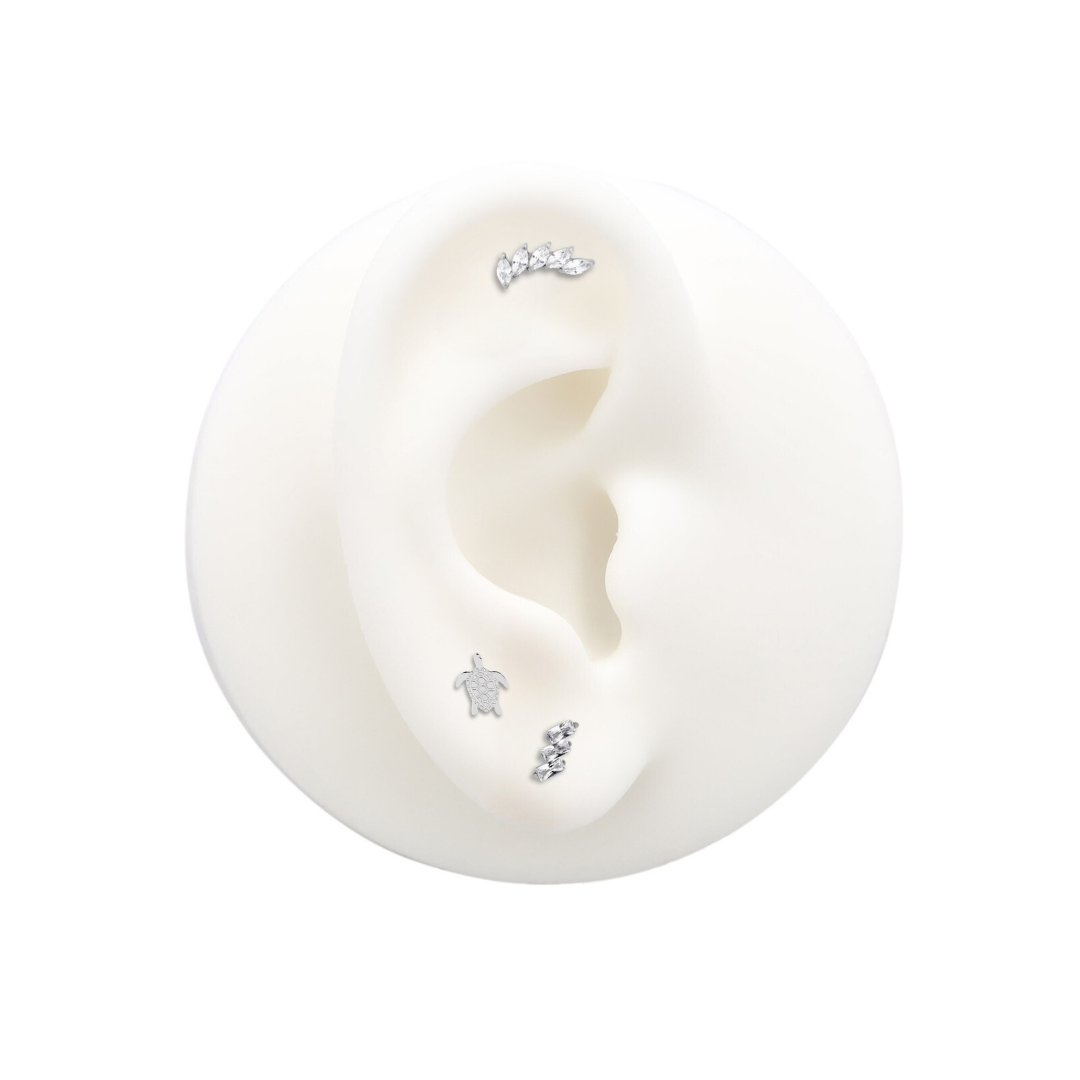 Trident Threadless 3 Baguette Stone Attachment