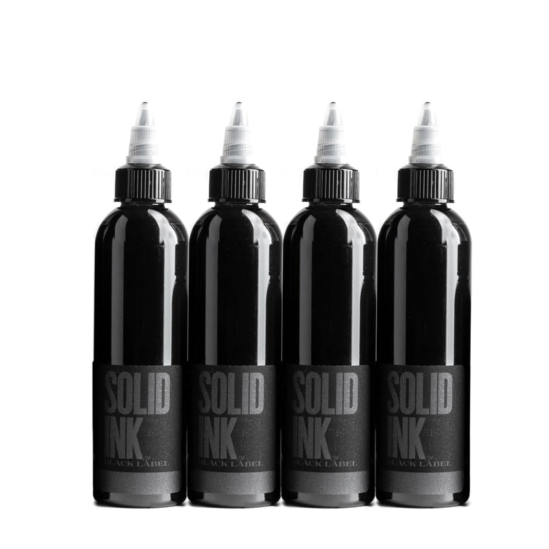 Solid Ink Black Label | Grey Wash 4 Set