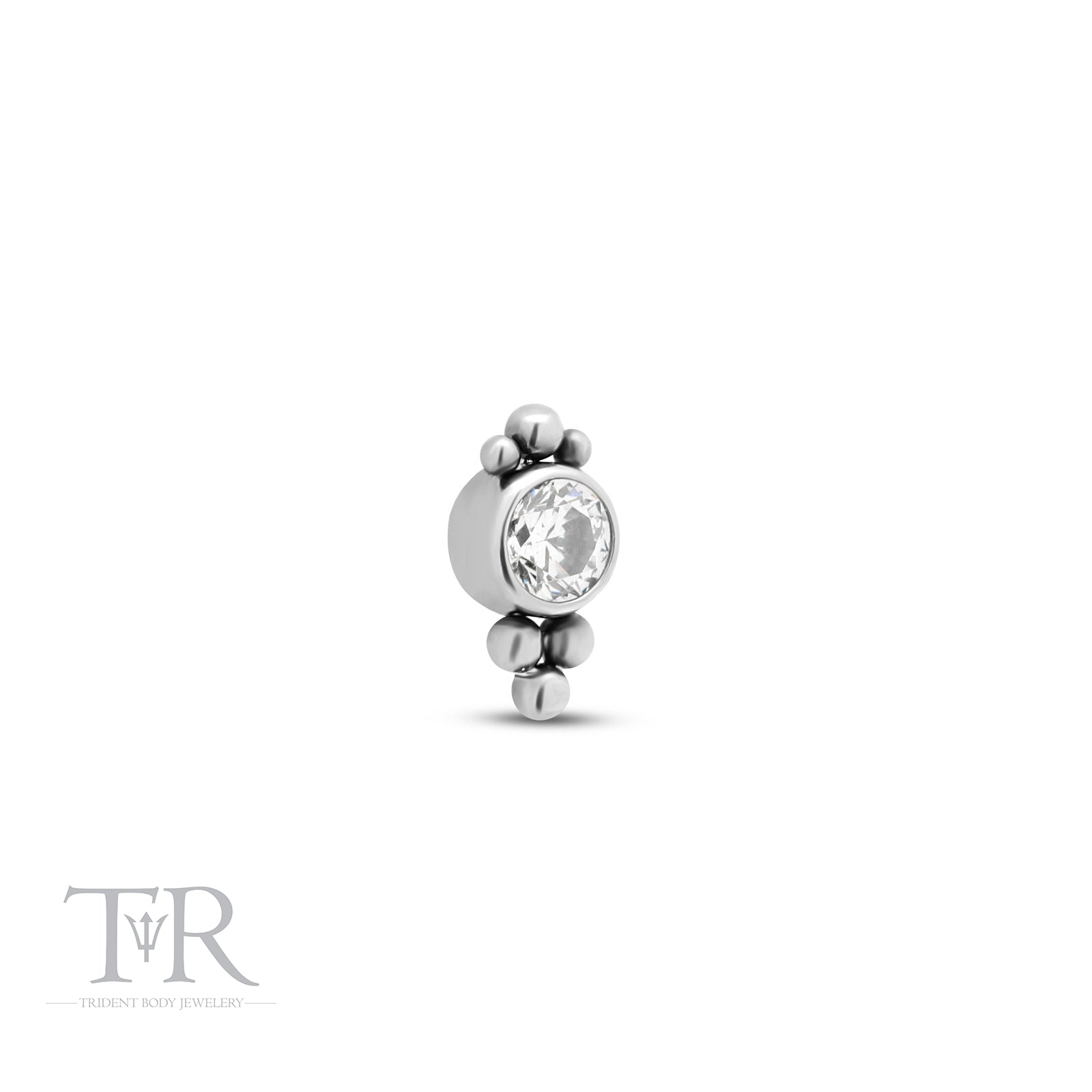 Trident Internally Threaded 1 Jewel Cluster Attachment