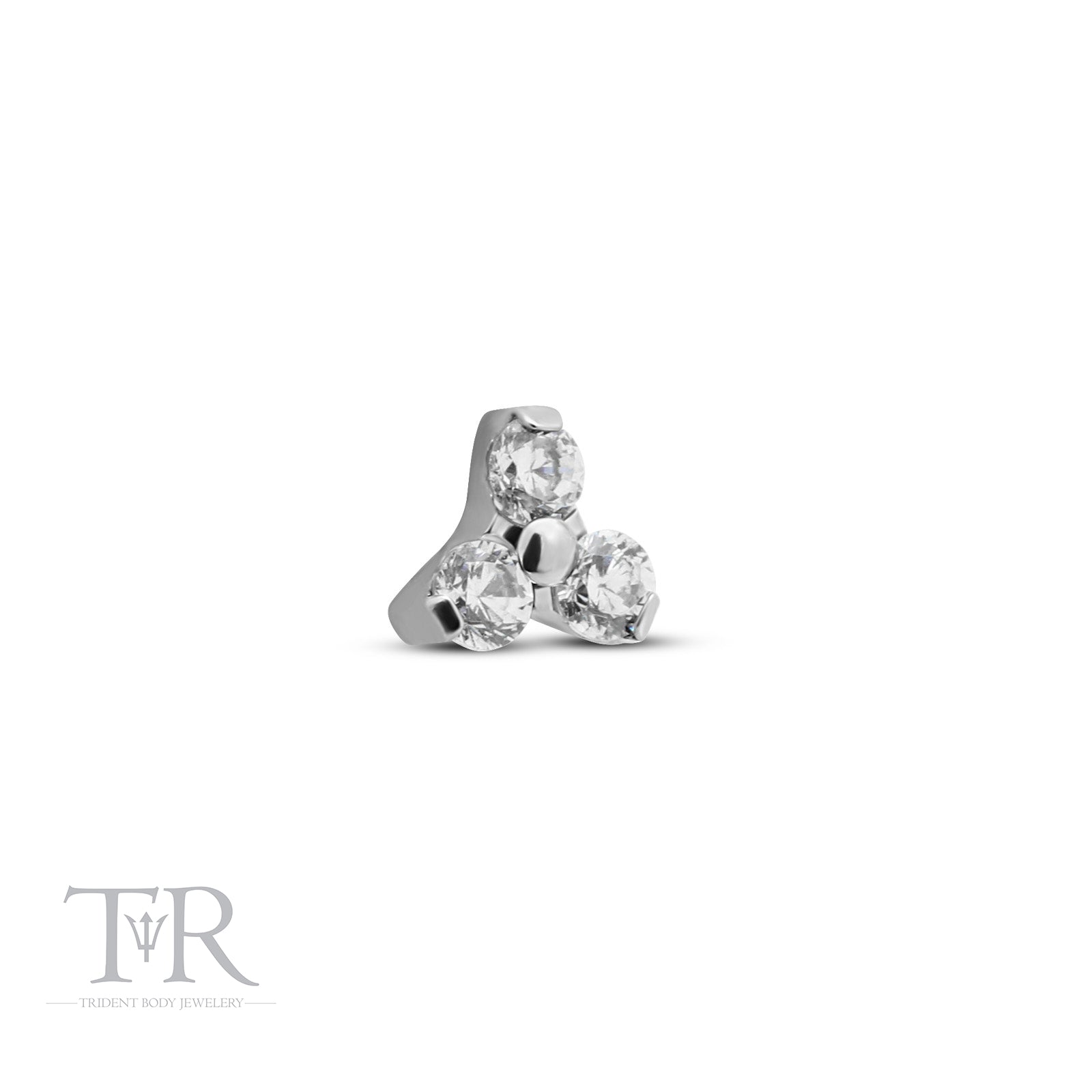 Trident Internally Threaded Trio Stone Attachment