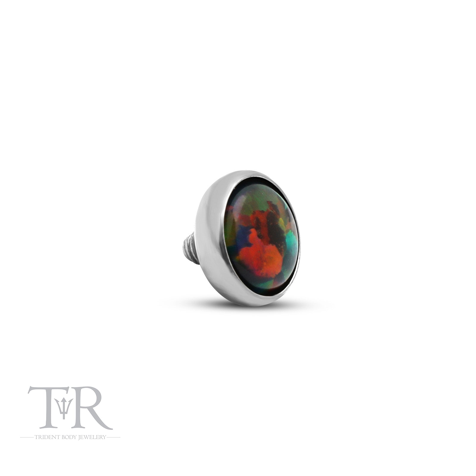 Titanium Dermal Top Synthetic Opal