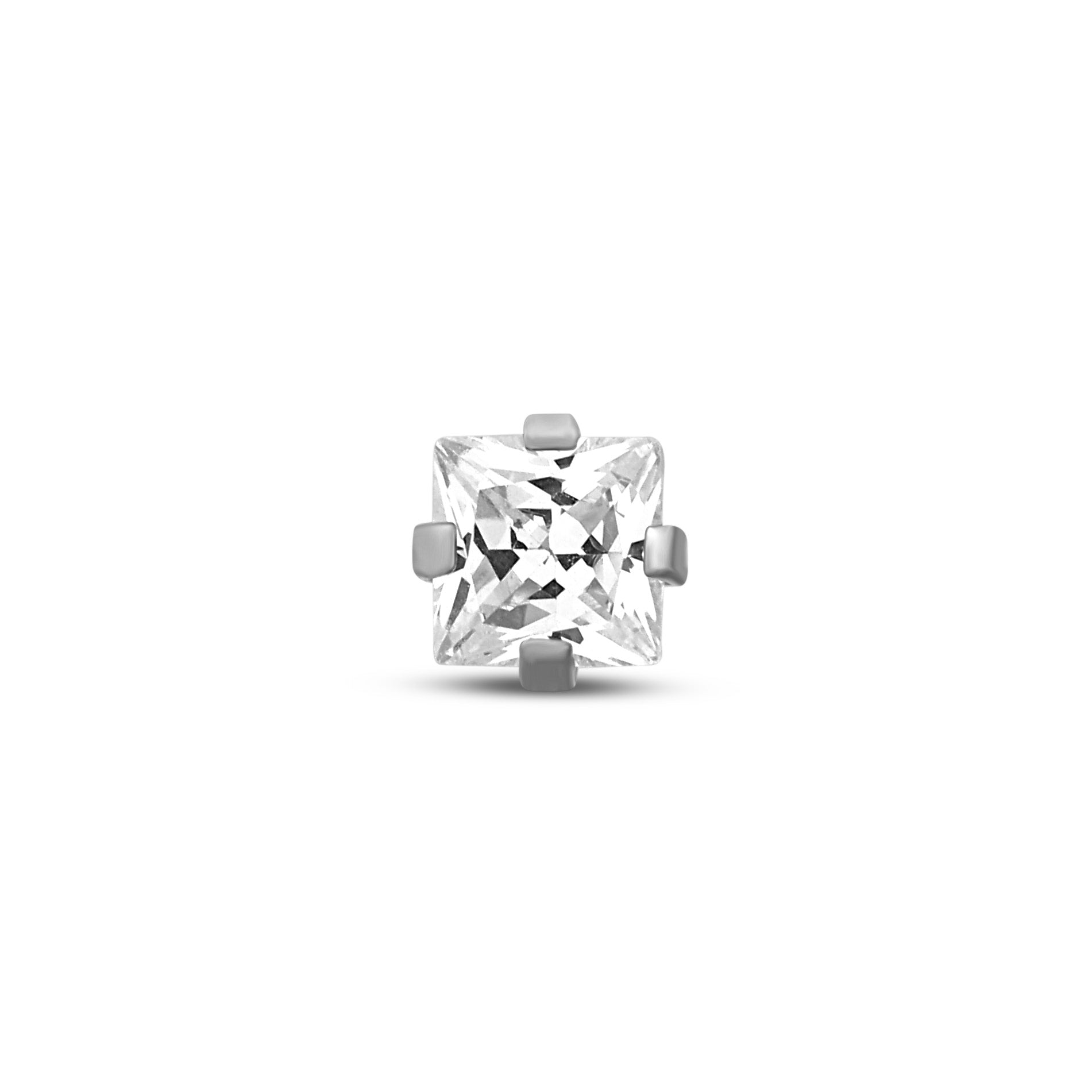 Trident Threadless Princess Cut Prong Attachment