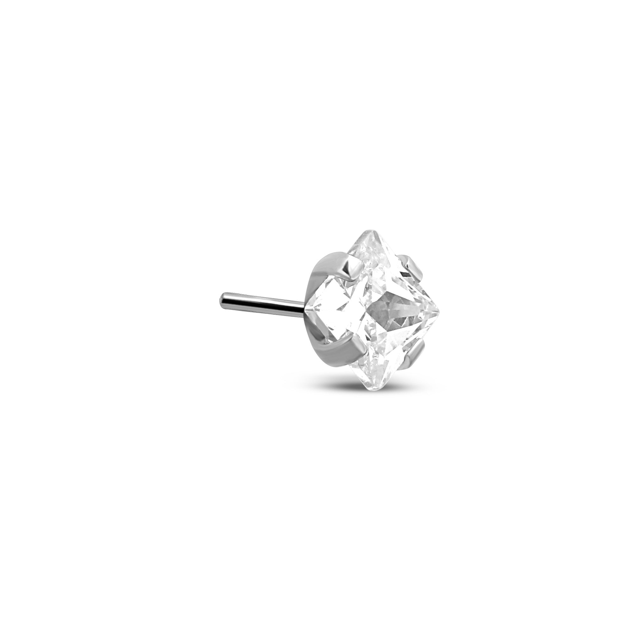 Trident Threadless Princess Cut Prong Attachment