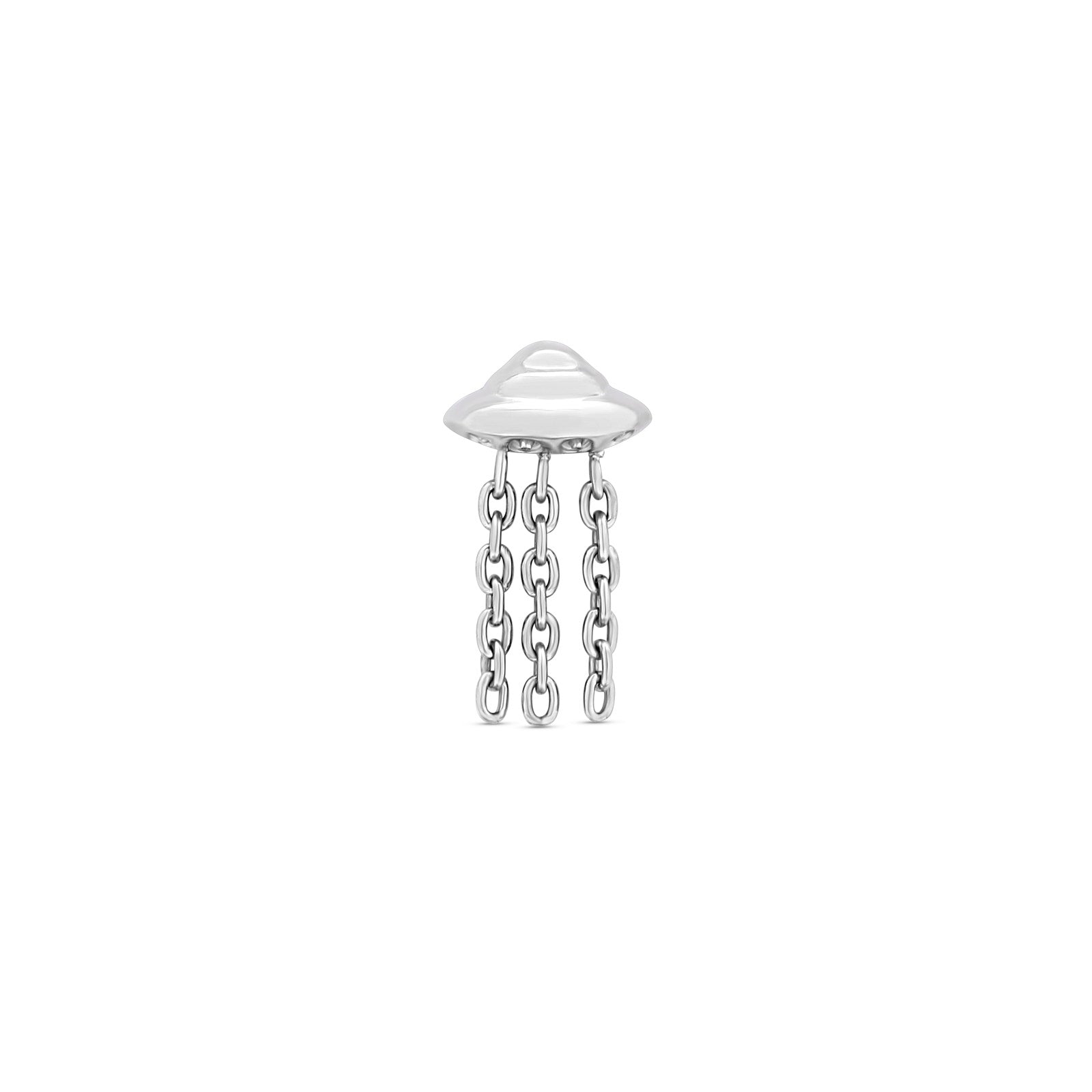Trident Threadless UFO With 3 Cable Chains Attachment