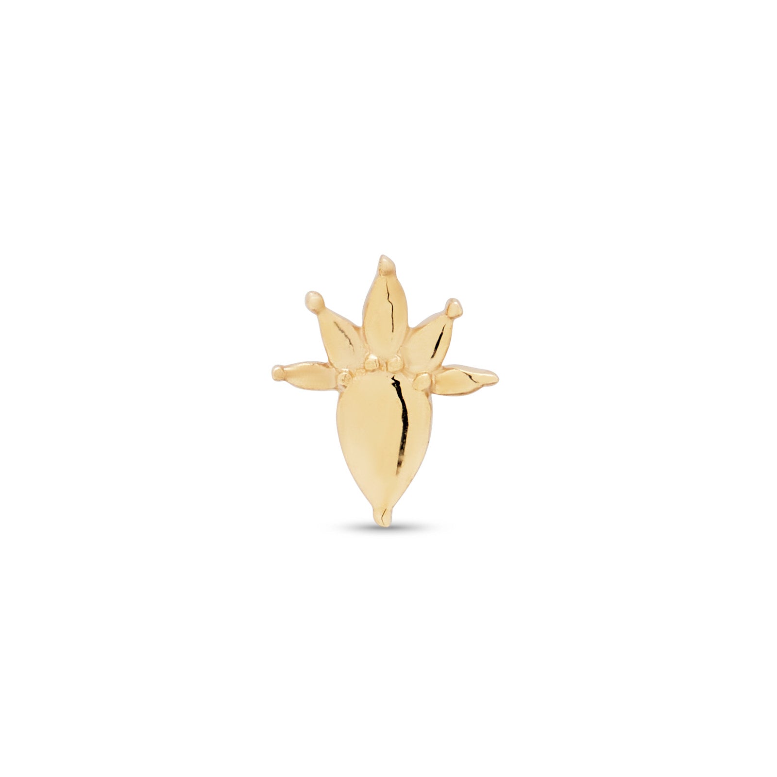 14kt Gold Threadless - Aten