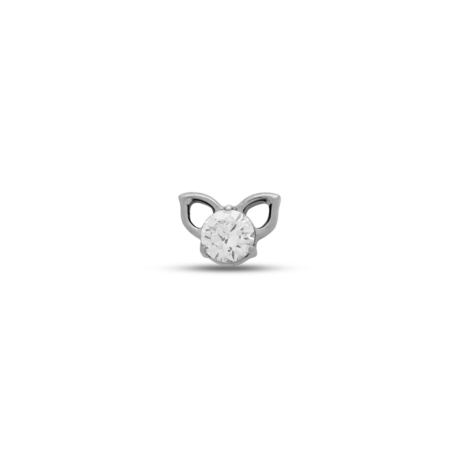 Trident Internally Threaded Jewel Cat Ears Attachment
