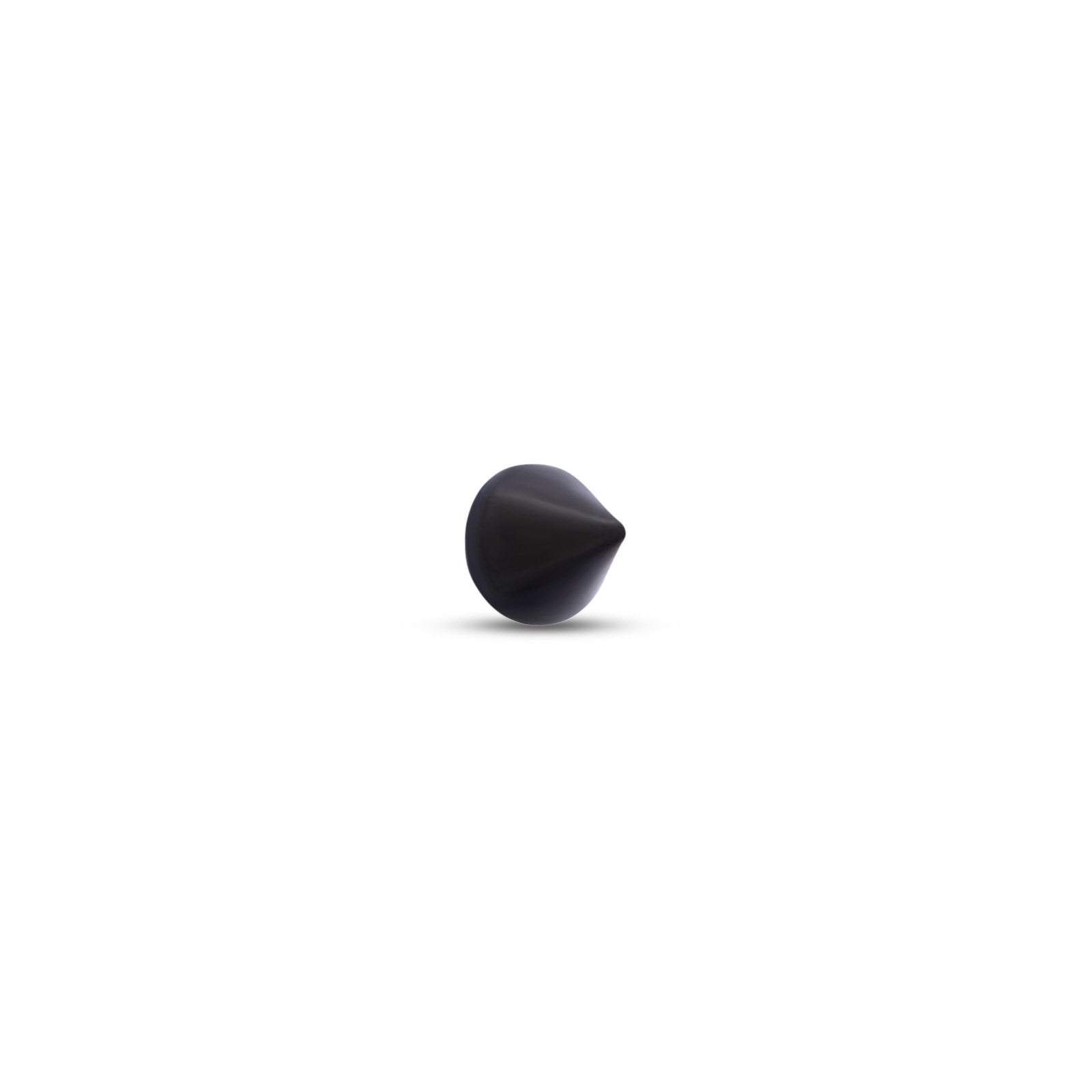 Trident Black PVD Titanium Internally Threaded Spike Attachment