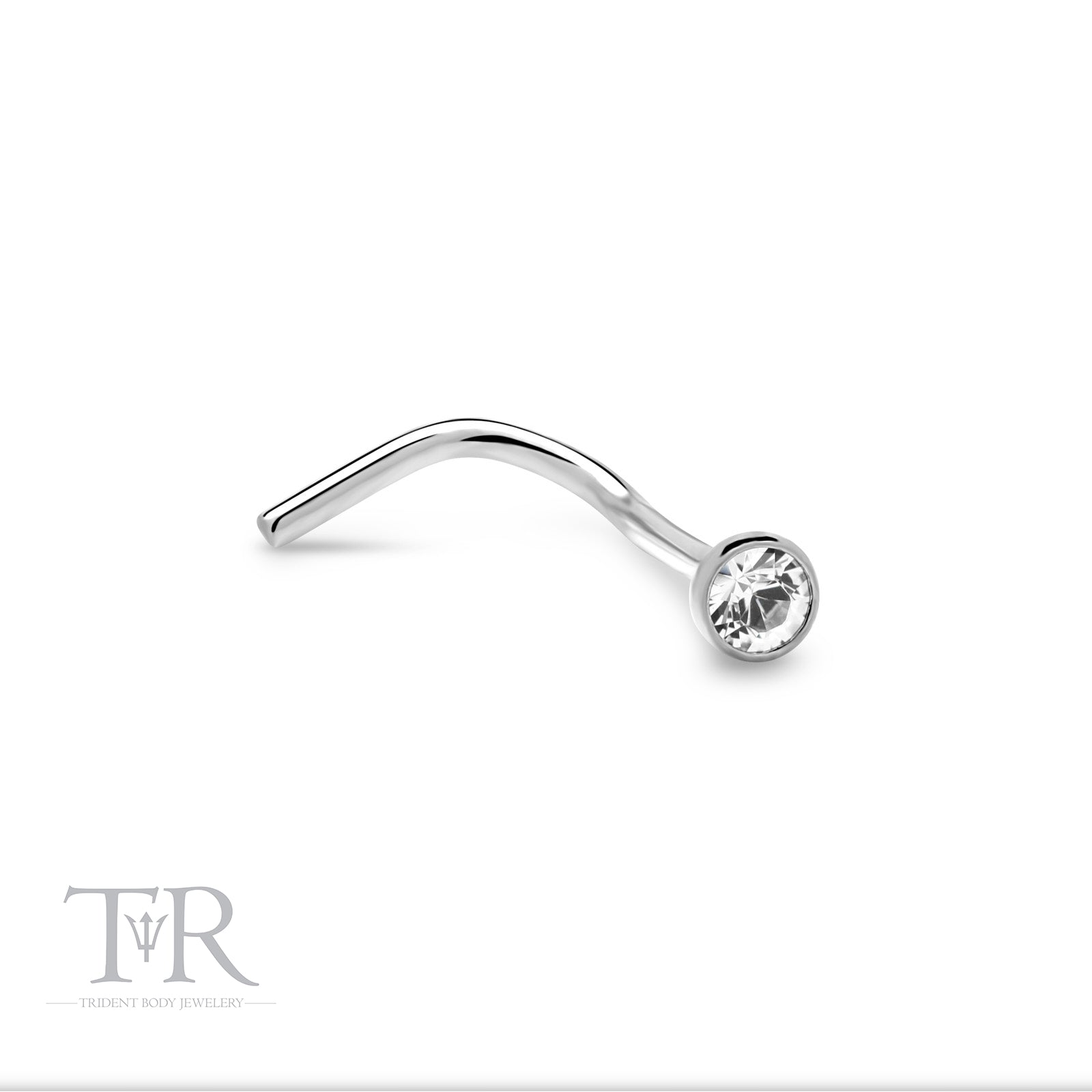 Titanium Nostril Jewelled Ball