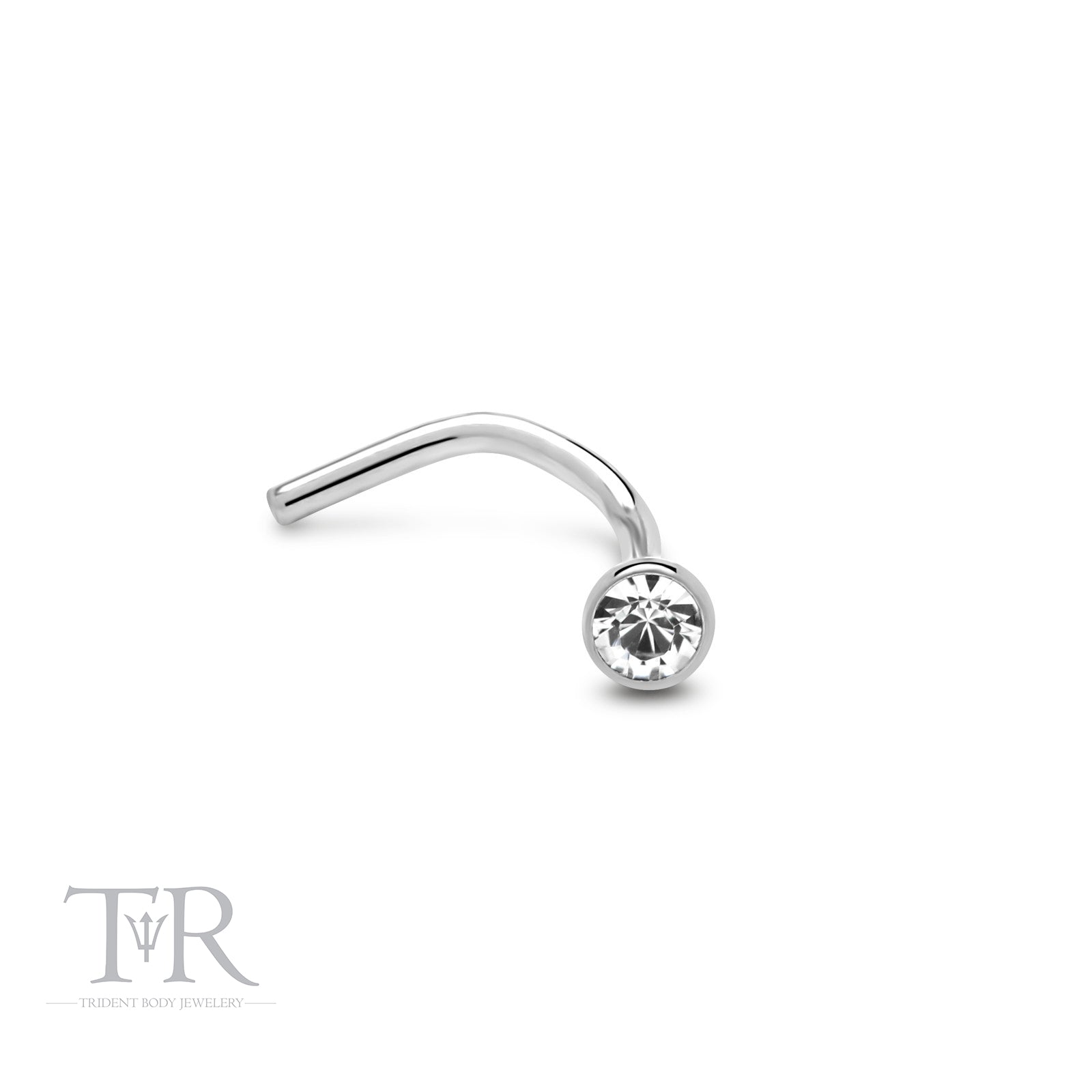 Titanium Nostril Jewelled Ball