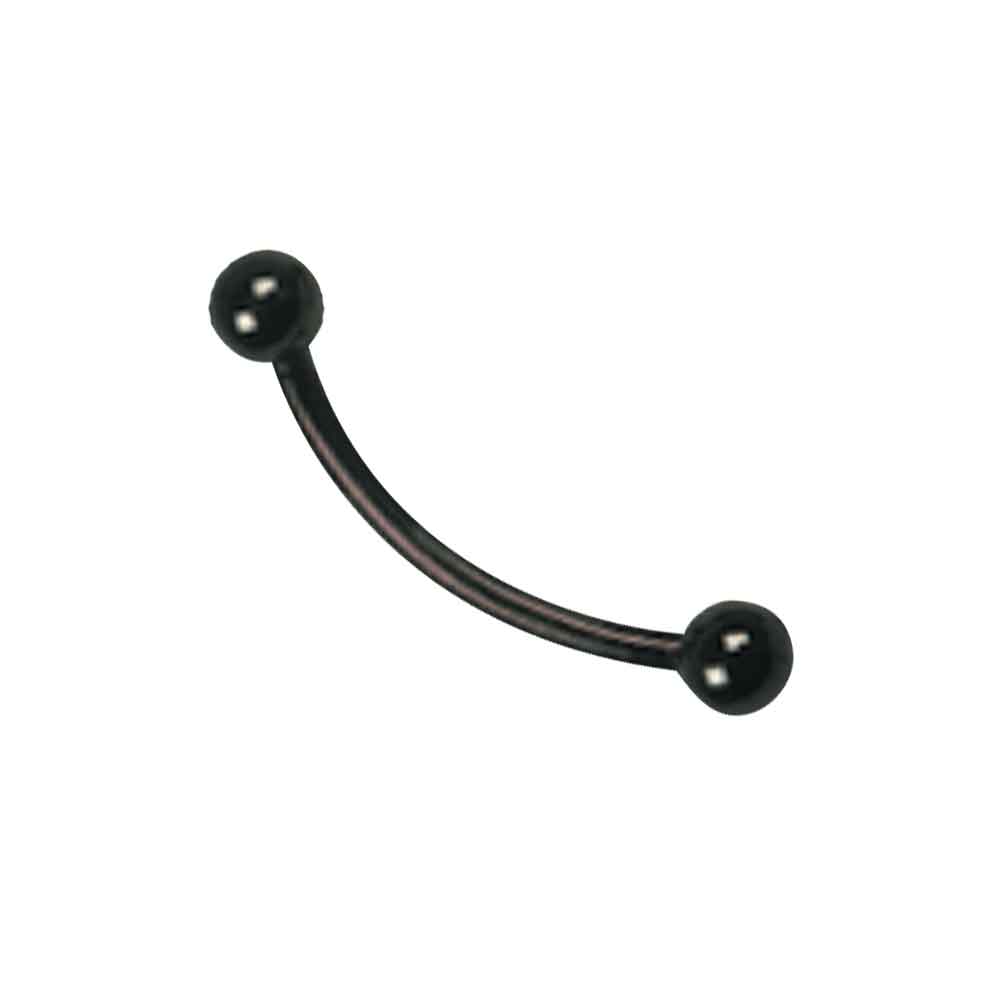 Curved Barbell Blackline