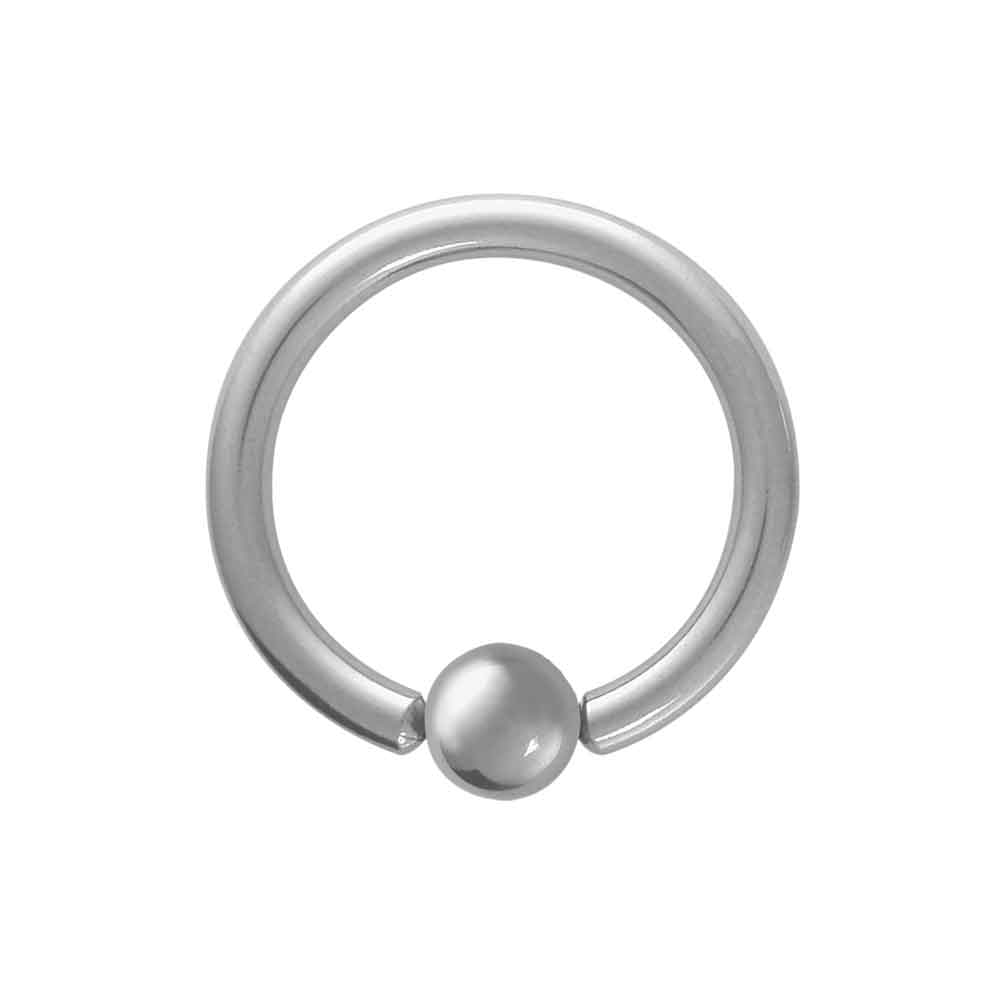 BCR Surgical Steel w Fixed Ball