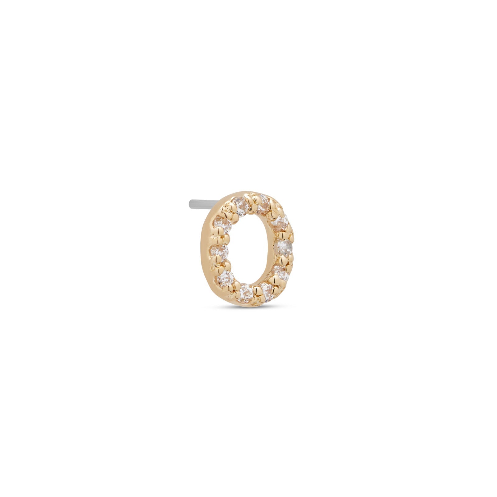 14kt Gold Threadless - Jewel O