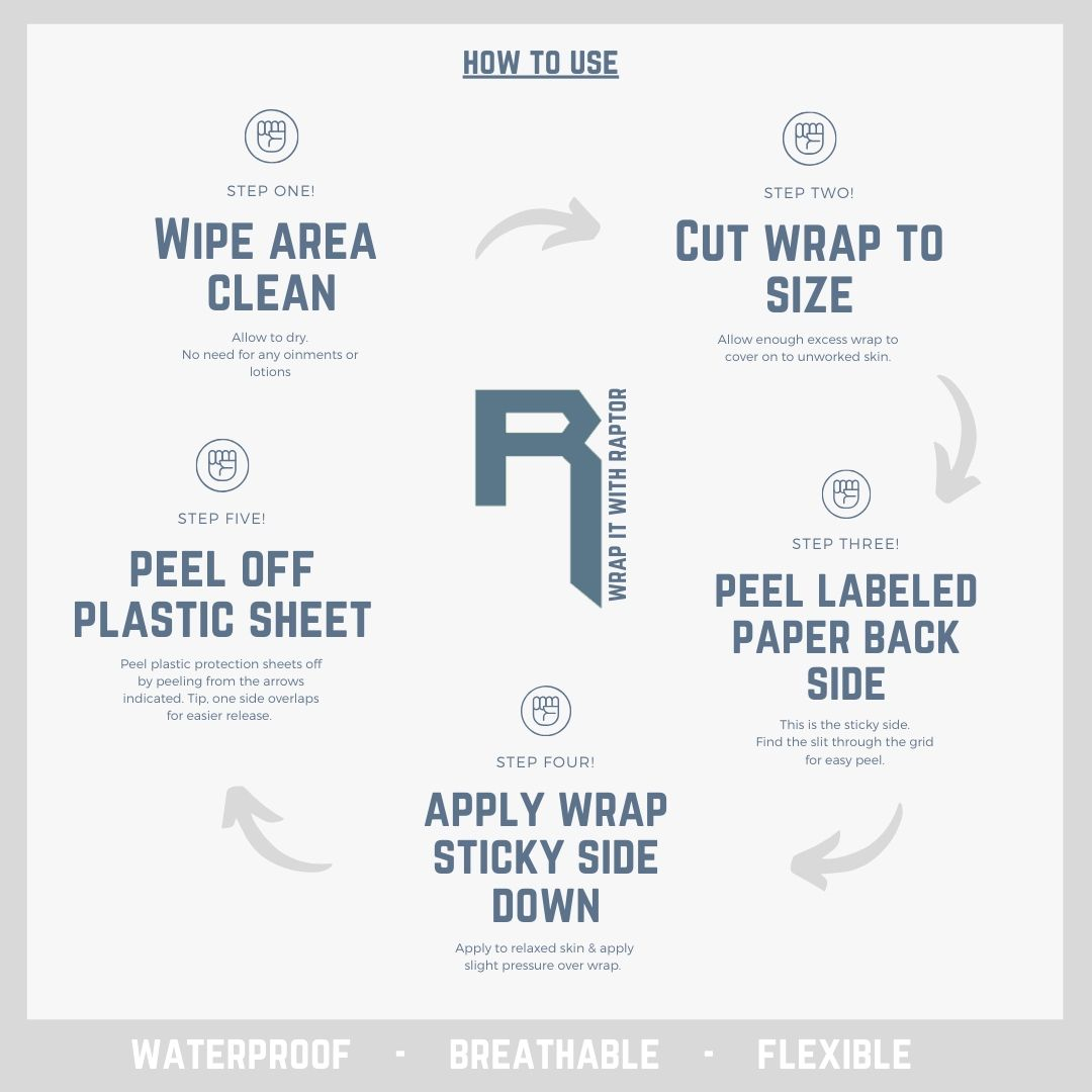 Raptor Wrap 26cm x 7.5mts