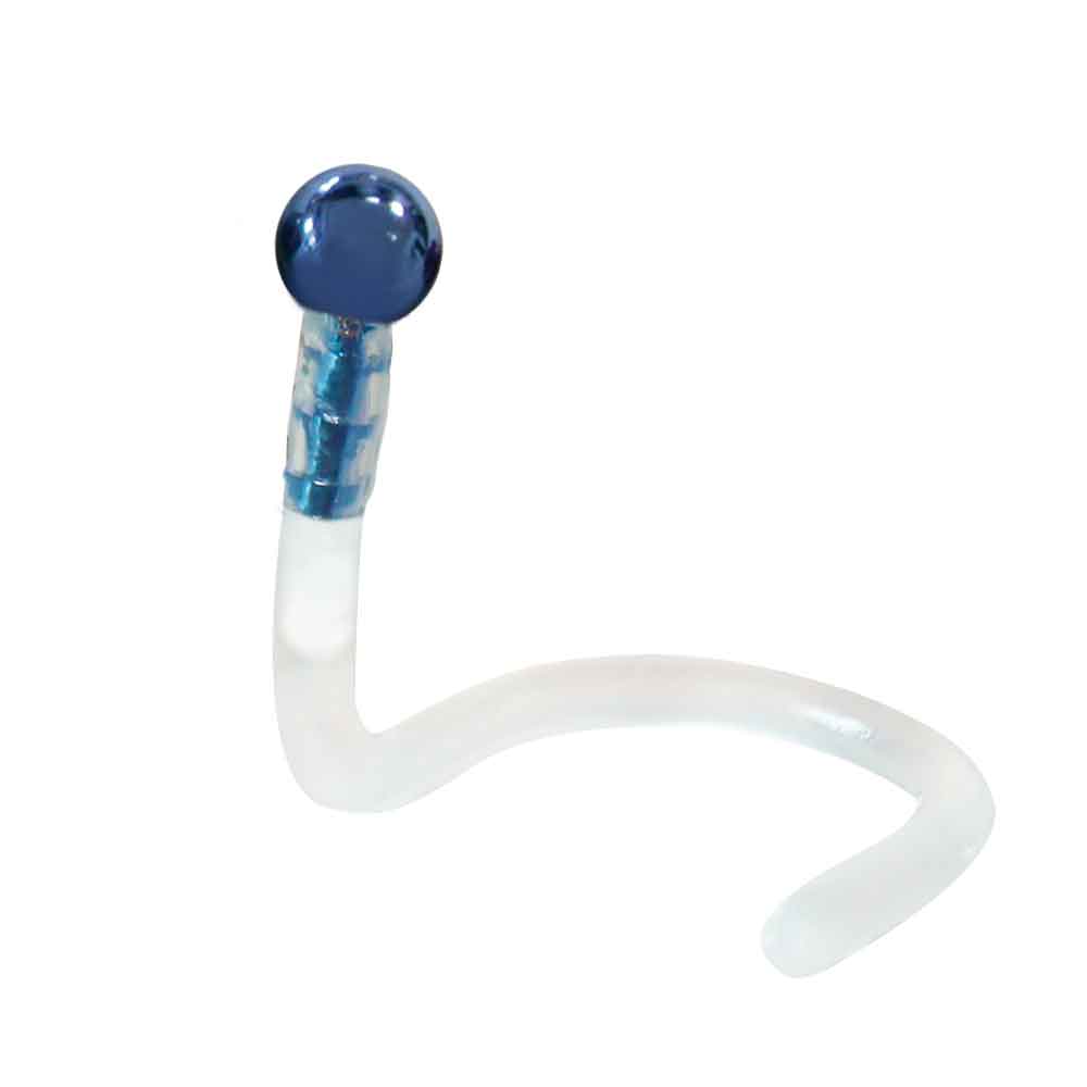 BioFlex NoseStud w Anodized Ball