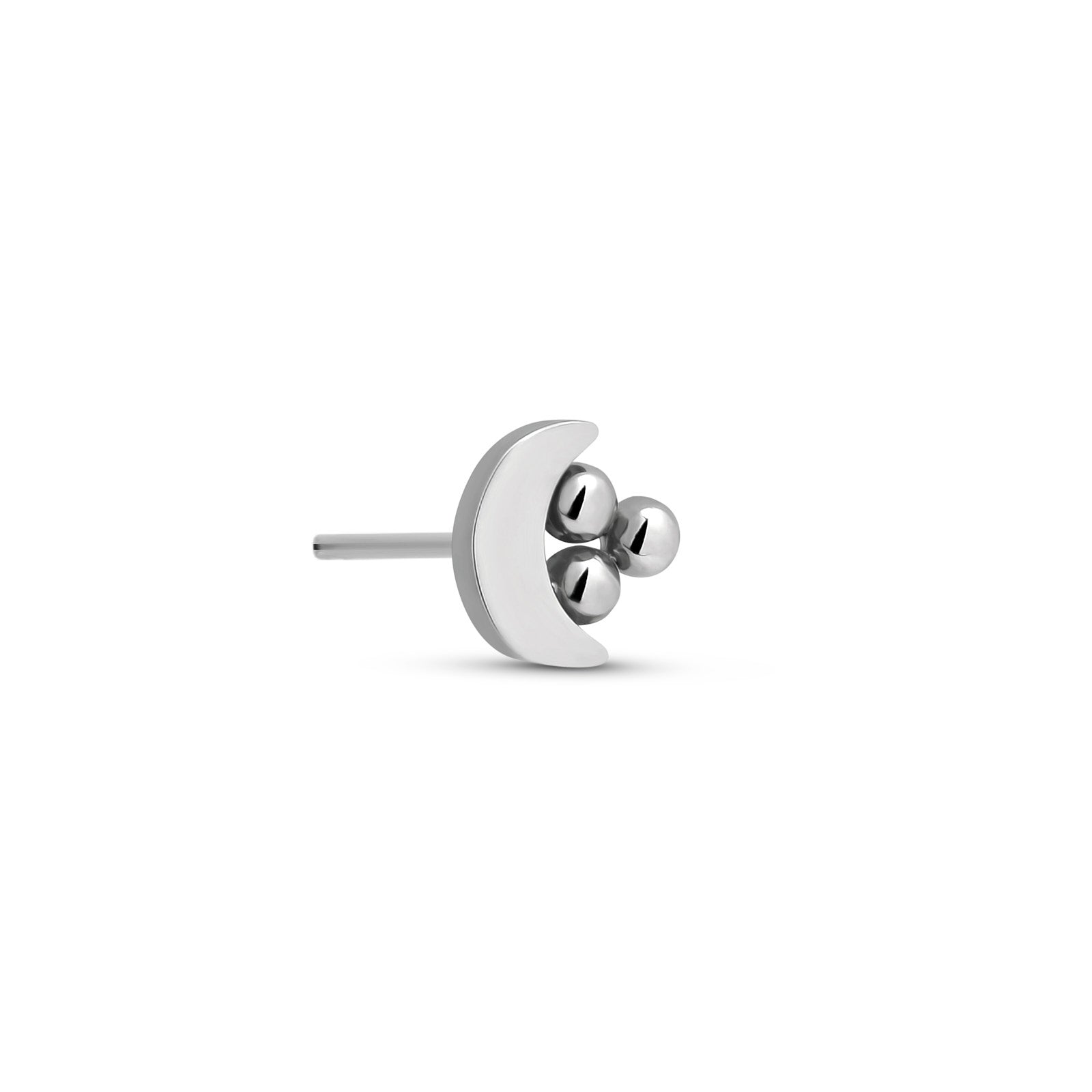 Trident Threadless Moon With Cluster Stars Attachment