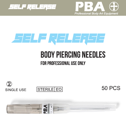 Self Release - PBA Piercing Needles Professional Body Art
