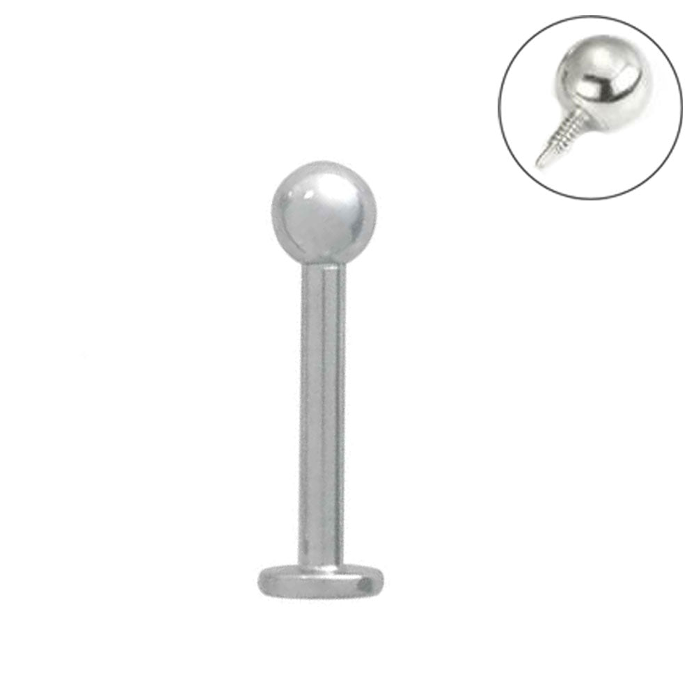 Internal Threaded Labret SS