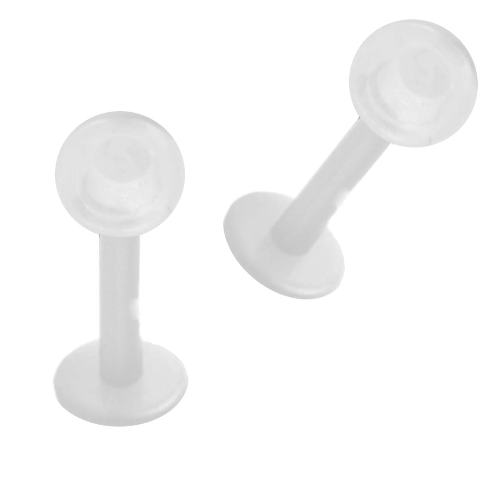 Labret UV w Clear Ball