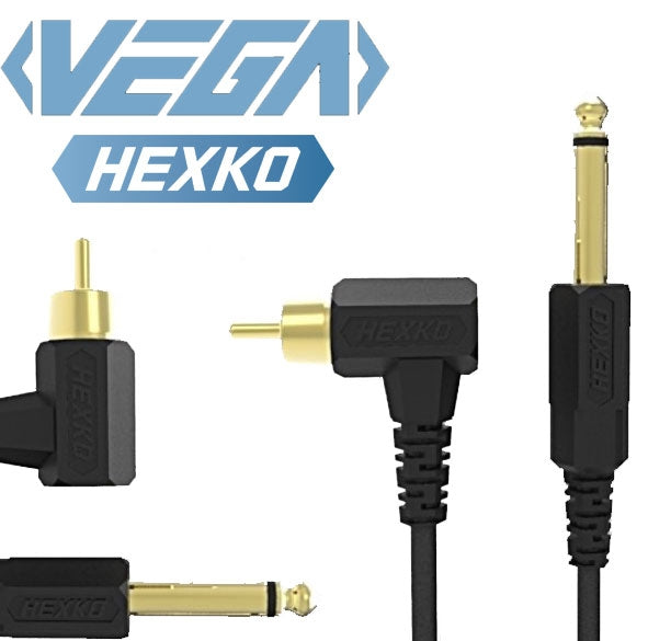 Hexko Angled RCA Cable