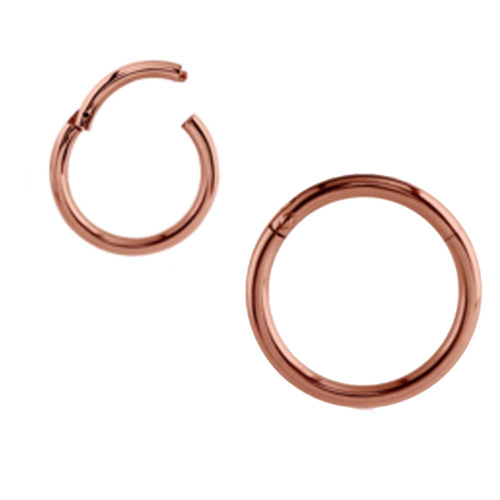 Rose Gold Hinged Segment Ring