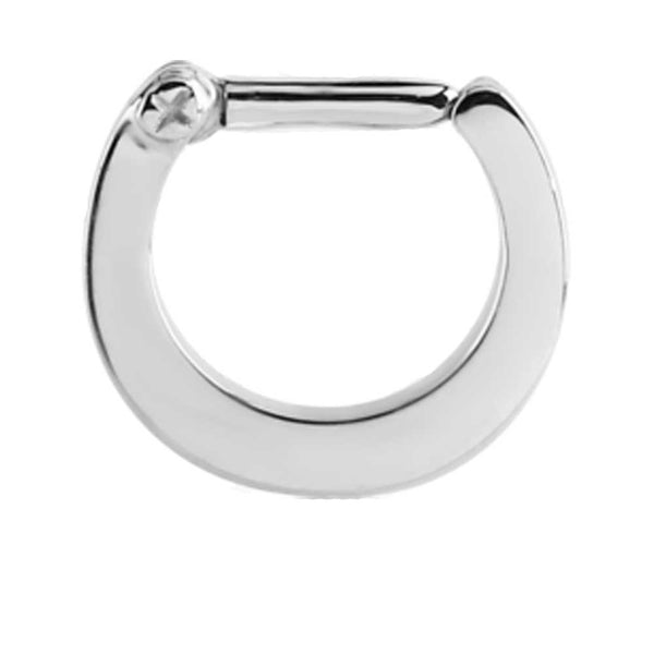 Surgical Steel Septum Ring 1.2