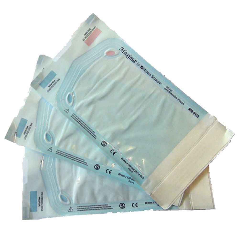 Sterilization Pouches w Internal & External Indicators
