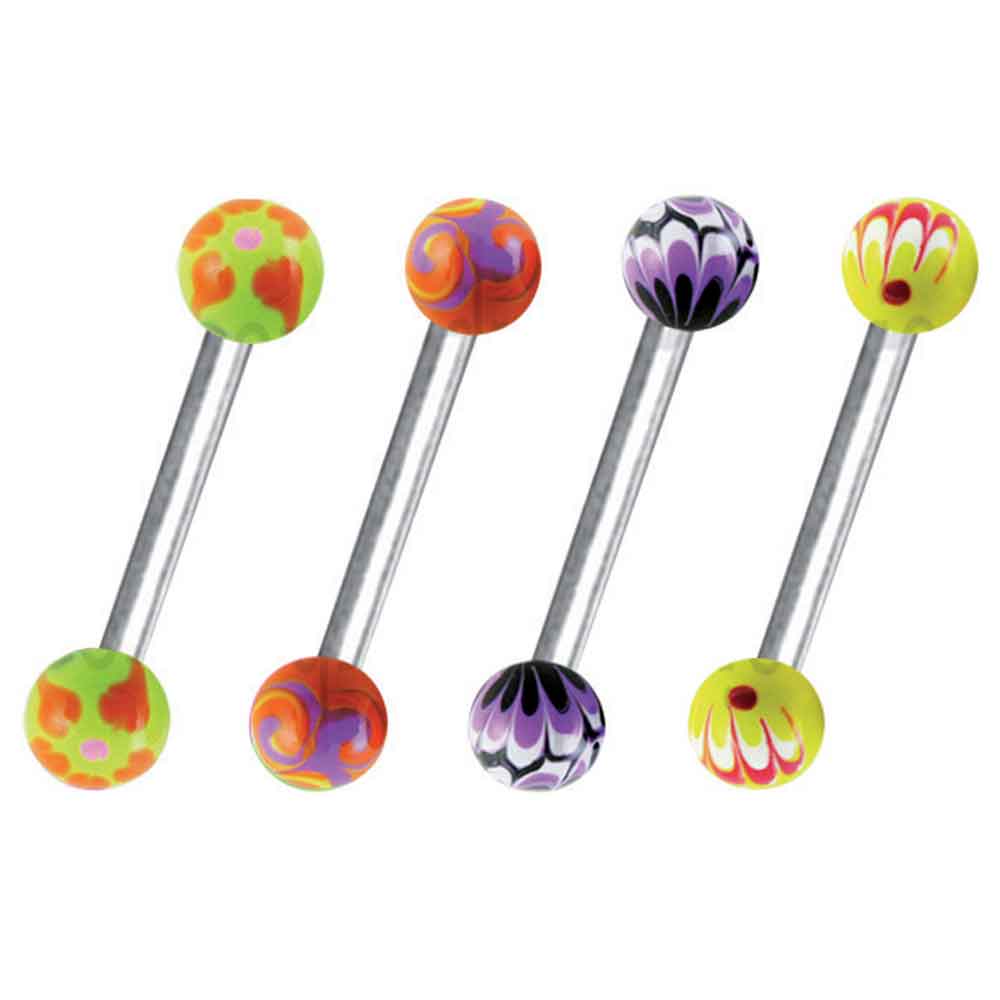 UV Barbell 1.6 x 16mm 5-5 Ball