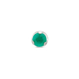 Trident Internally Threaded 3 Prong Natural Gemstone's Attachment