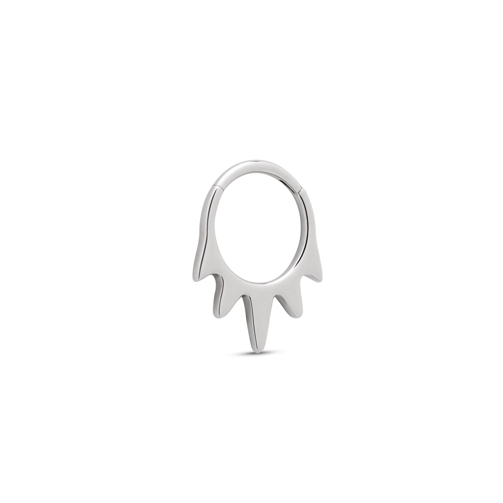 Trident Drip Hinged Ring