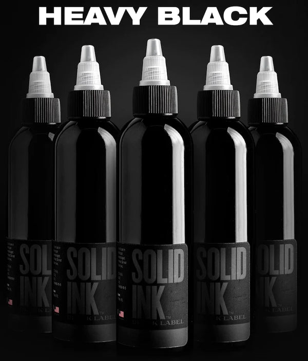 Solid Ink Black Label | Heavy Black