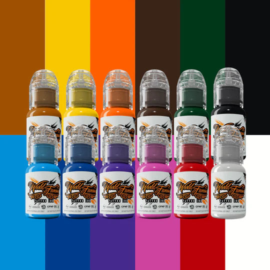 World Famous Must-Haves 12 Bottle Ink Set 1/2oz