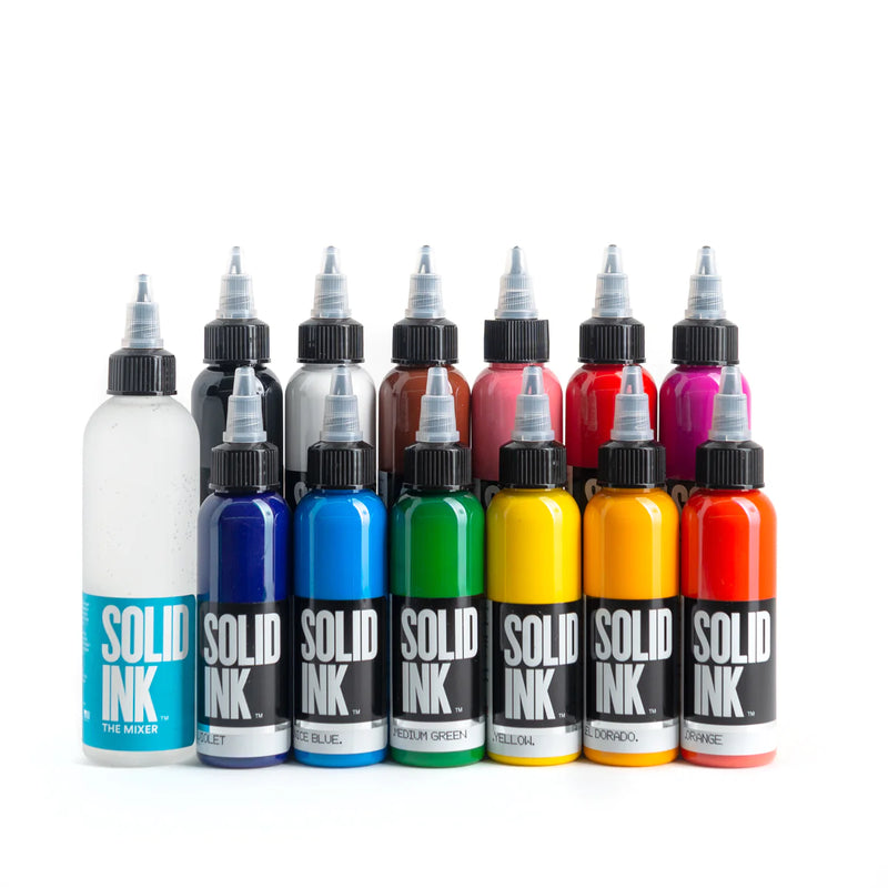Solid Ink 12 Color Set - 1oz