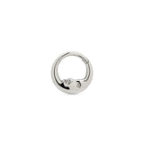 Trident Moon Face Hinged Ring