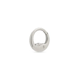 Trident Moon Face Hinged Ring