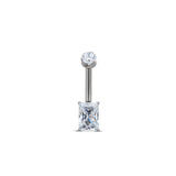 Trident Internally Threaded Square Cut Navel