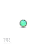 Titanium Dermal Top Synthetic Opal