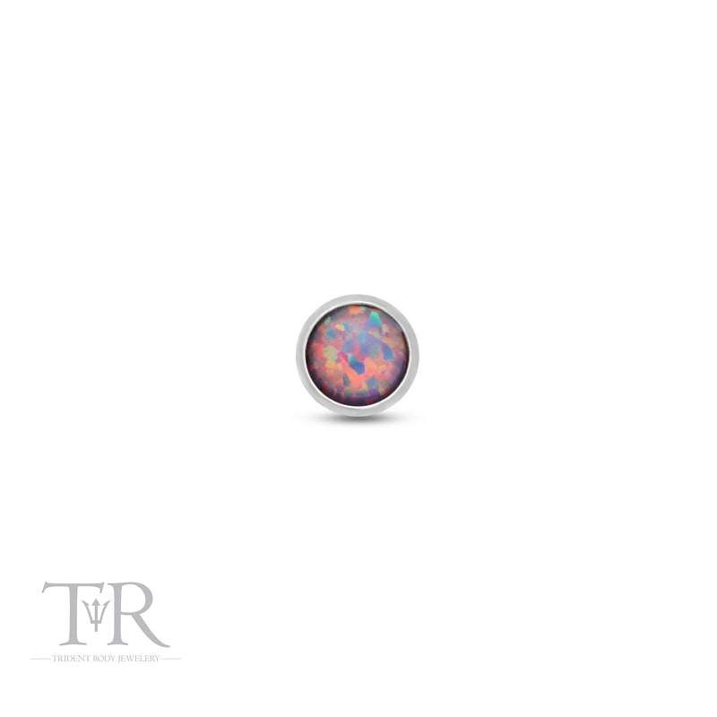 Titanium Dermal Top Synthetic Opal
