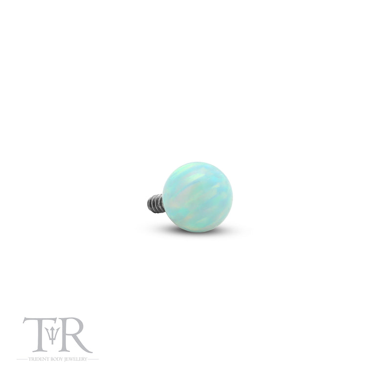 Trident Titanium Internally Threaded Opal Ball