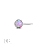 Trident Titanium Threadless Side Facing Opal Attachments