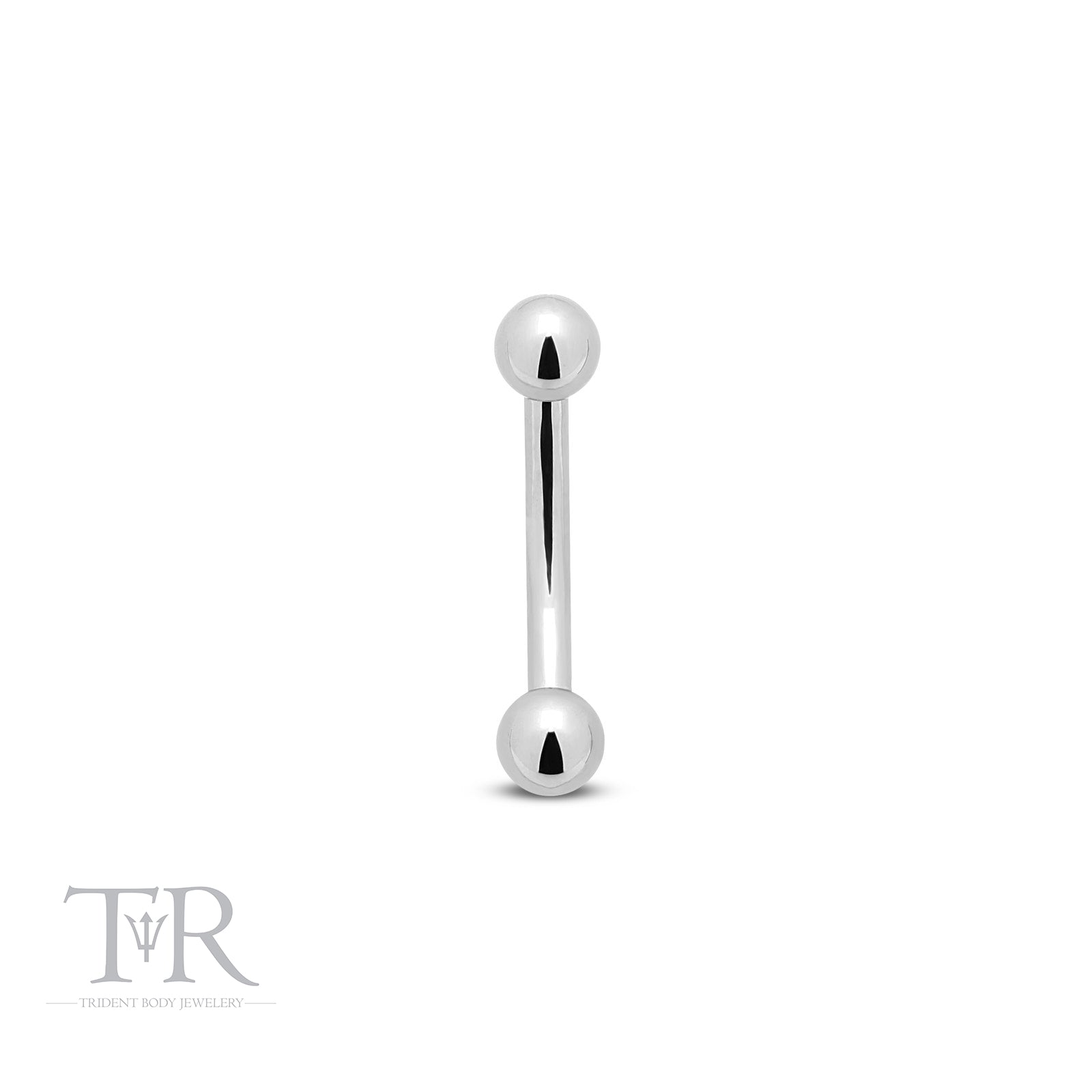 Trident Internally Threaded Curved Barbell