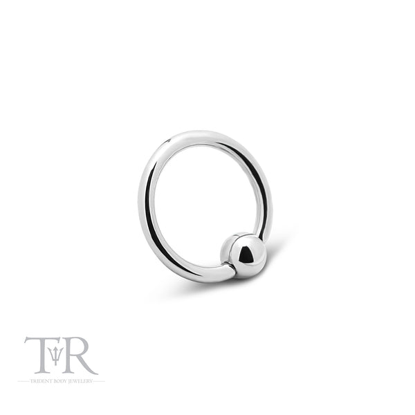 Trident Titanium Captive Ring