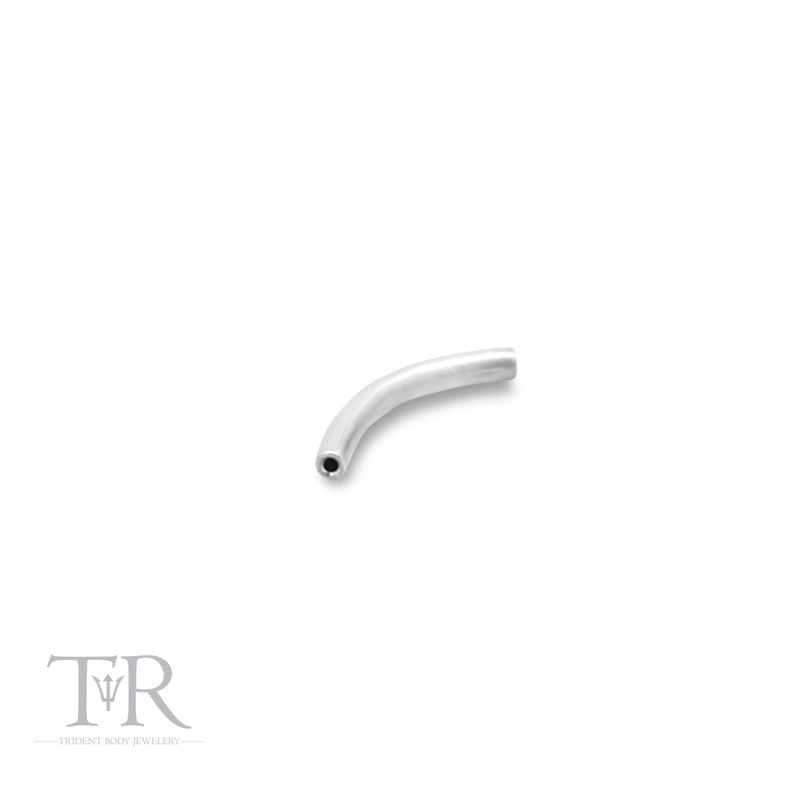 Trident Threadless Curved Bar