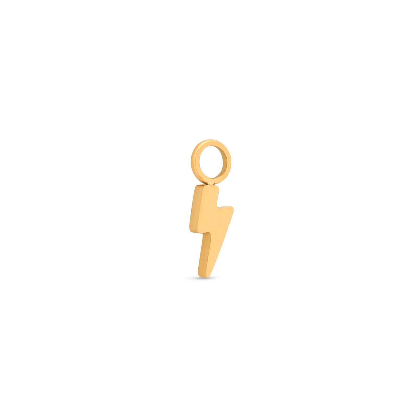 Trident 24kt Gold PVD Titanium Bolt Dangle