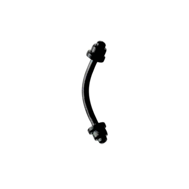 Curved Barbell Blackline w Dumbbell