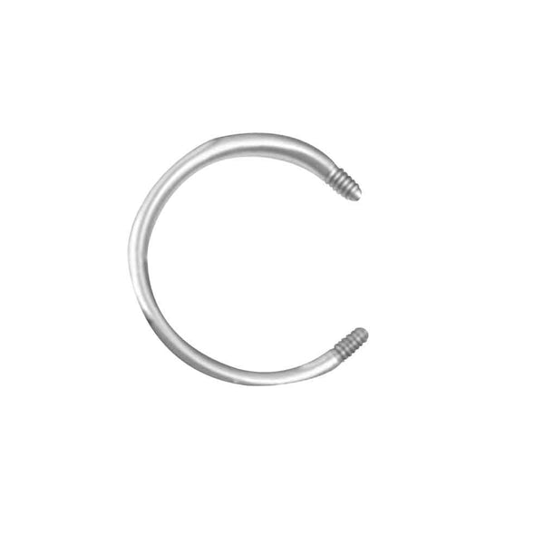 Titanium Horse Shoe Bar