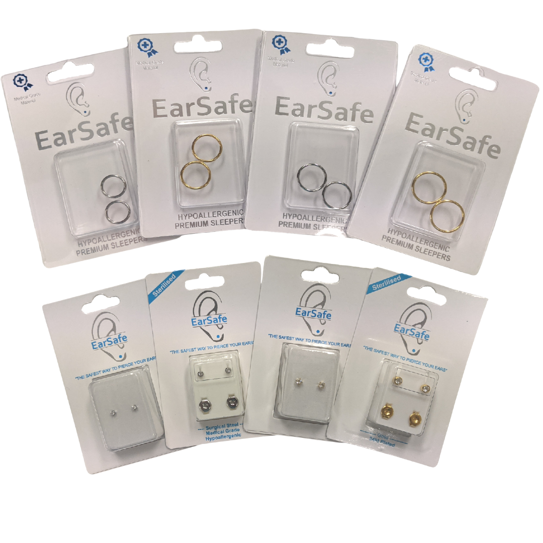 Surgical Steel Ear Sleepers Pair