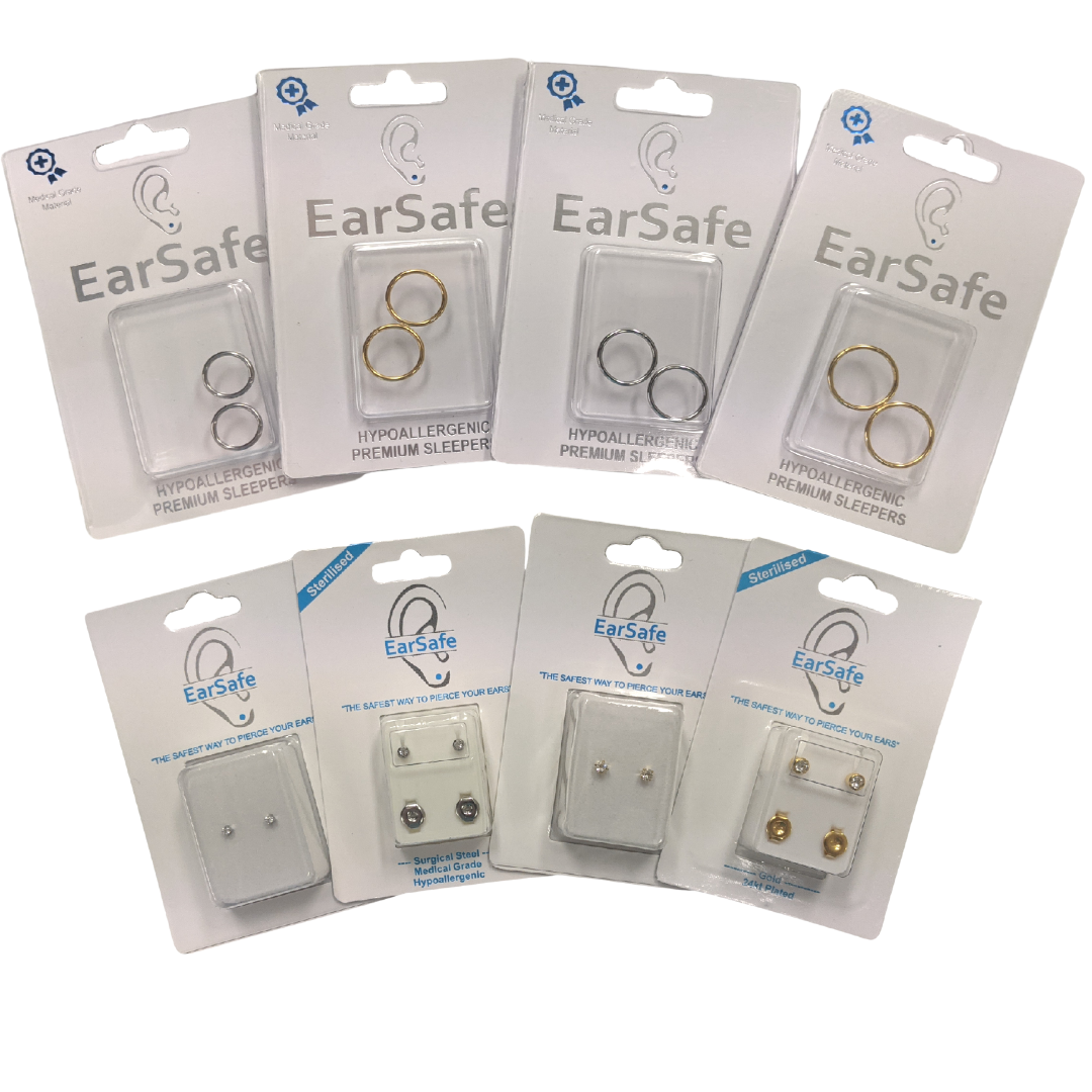 Titanium Ear Sleepers Pair