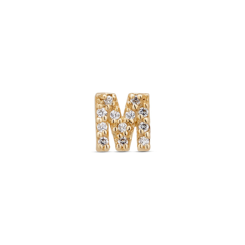 14kt Gold Threadless - Jewel M